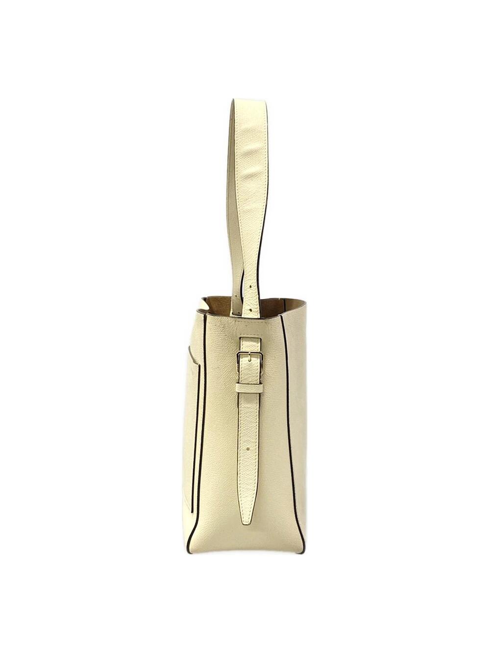 Valextra Bucket Bag Small Cream Soft #291704V81B - Picture 4 of 15